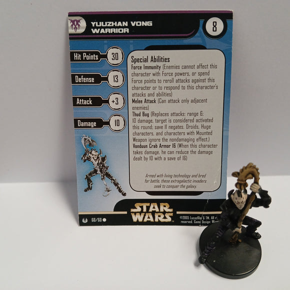 Star Wars Miniatures - Yuuzhan Vong Warrior 60/60