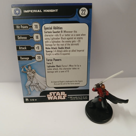 Star Wars Miniatures - Imperial Knight 21/60 #18794