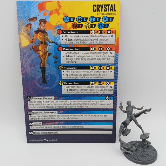Marvel Crisis Protocol Figure - Crystal Crystalia Amaquelin #18814