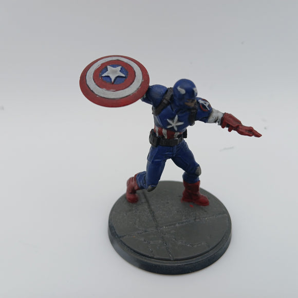 Marvel Crisis Protocol Figure - Captain America, painted, no card #18839