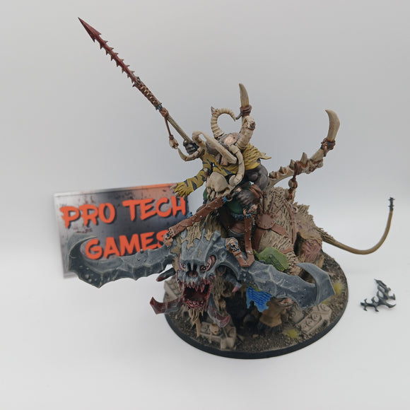 Age Of Sigmar - Ogor Mawtribes - Frost Lord on Stonehorn #19231