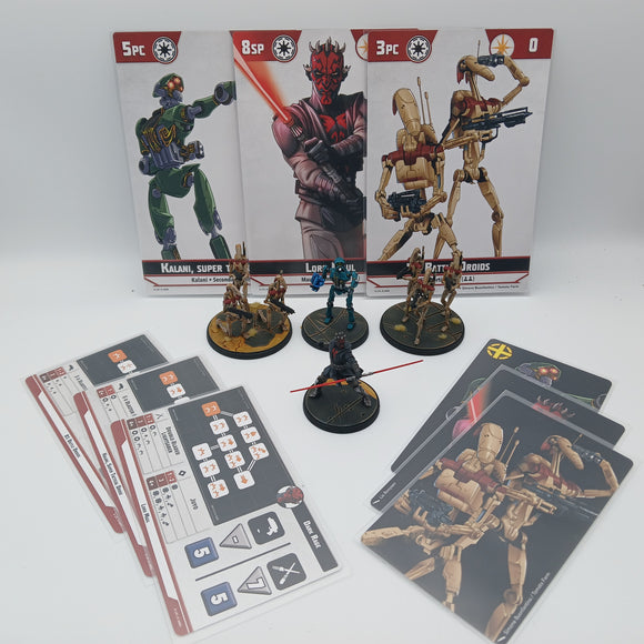 Star Wars: Shatterpoint - Darth Maul Core Set pack #19295