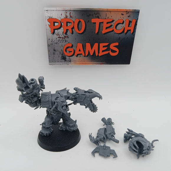 Warhammer 40K - Orks - Warboss with Attack Squig #19925