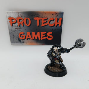 Warhammer 40K - Space Marines - Chaplin with Plasma Pistol #20760