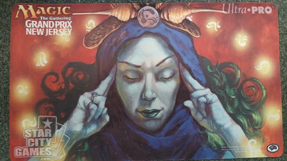 Magic: The Gathering - Grand Prix New Jersey Star City Playmat Brainstorm #20943