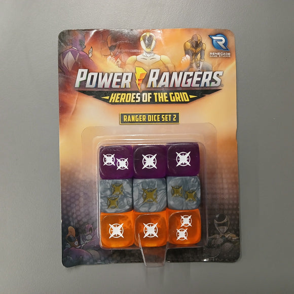 Power Rangers: Heroes of the Grid - Ranger Dice Set 2 #21397