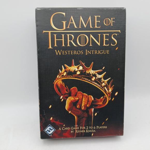 Second Hand Board Game - Game Of Thrones Westroes Intrigue #21824