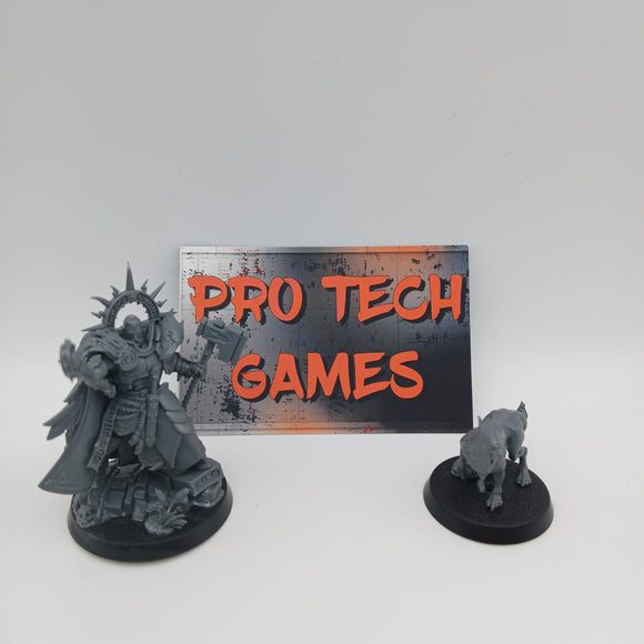 Age Of Sigmar - Stormcast Eternals - lord imperatant with gryph hound #19545