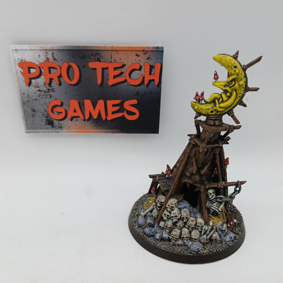 Age Of Sigmar - Gloomspite Gitz - Night Goblins Loonshrine Idol Hut #21251