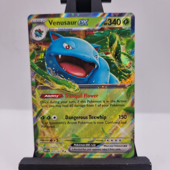 Venusaur EX 003/165 - 151 - Pokemon TCG Single