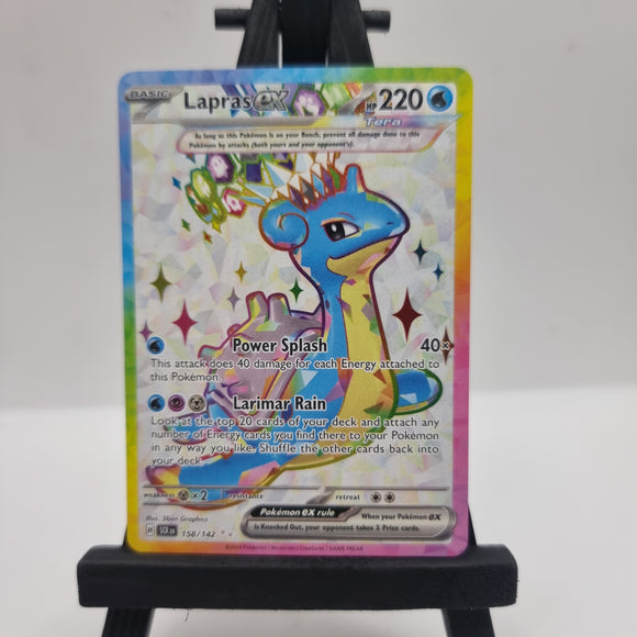 Lapras Ex 158/142 - Stellar Crown - Pokemon TCG Single