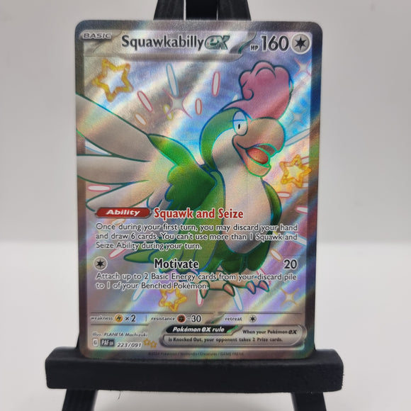 Squawkabilly Ex 223/091 - Paldean Fates - Pokemon TCG Single