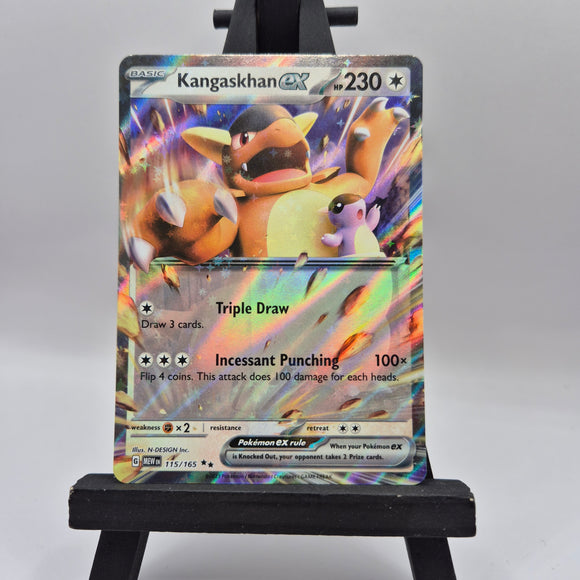 Kangaskan Ex 115/165 - 151 - Pokemon TCG Single #22116