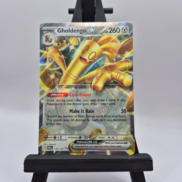 Gholdengo ex 139/182 Paradox Rift - Pokemon TCG Single #22142