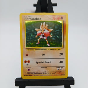 Hitmonchan HOLO 7/102 Base Set - Pokemon TCG Single #22473