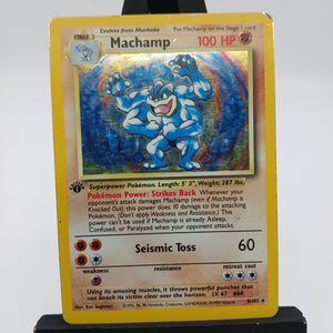 Machamp HOLO 8/102 Base Set - Pokemon TCG Single #22481