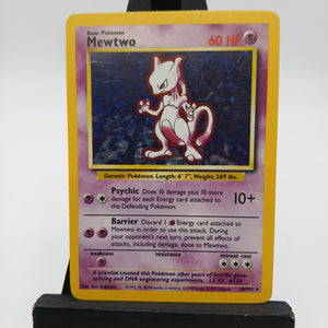 Mewtwo HOLO 10/102 Base Set - Pokemon TCG Single #22483