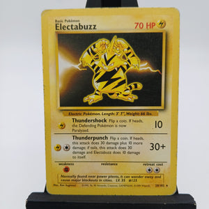 Electabuzz NON-HOLO 20/102 Base Set - Pokemon TCG Single #22487