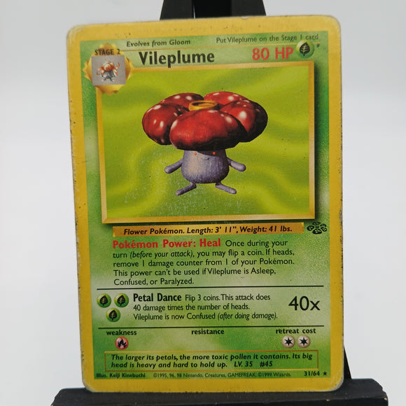 Vileplume NON-HOLO 31/64 Jungle - Pokemon TCG Single #22507