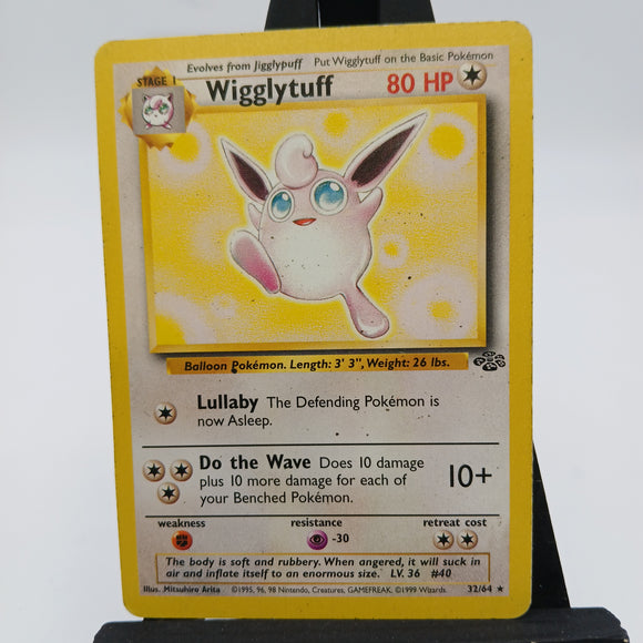 Wigglytuff NON-HOLO 32/64 Jungle - Pokemon TCG Single #22511