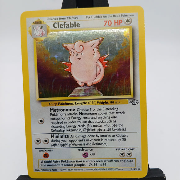 Clefable HOLO 1/64 Jungle - Pokemon TCG Single #22512