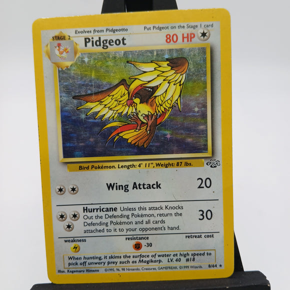 Pidgeot HOLO 8/64 Jungle - Pokemon TCG Single #22514