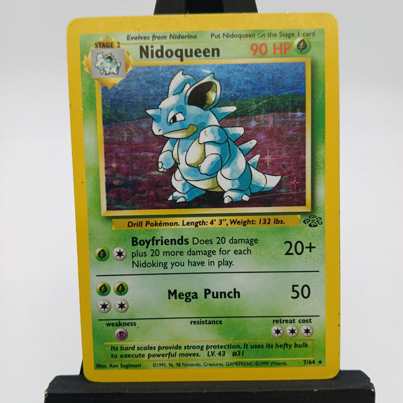 Nidoqueen HOLO 12/64 Jungle - Pokemon TCG Single #22516