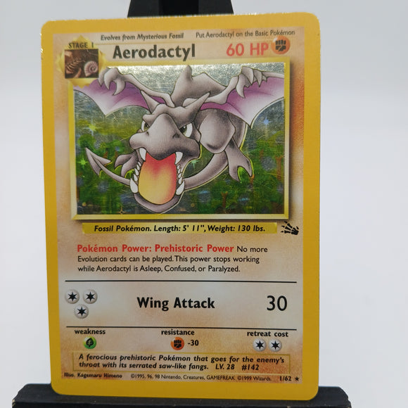 Aerodactyl HOLO 1/62 Fossil - Pokemon TCG Single #22528