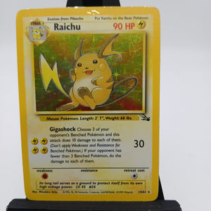 Raichu HOLO 14/62 Fossil - Pokemon TCG Single #22531