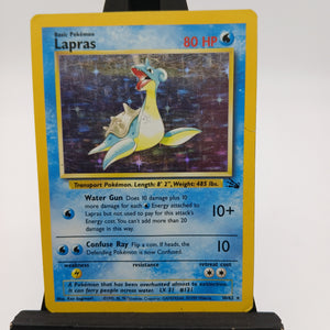 Lapras HOLO 10/62 Fossil - Pokemon TCG Single #22533