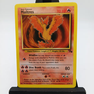 Moltres NON-HOLO 27/62 Fossil - Pokemon TCG Single #22538