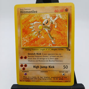 Hitmonlee NON-HOLO 22/62 Fossil - Pokemon TCG Single #22541