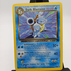 Dark Blastoise NON-HOLO 20/82 Team Rocket - Pokemon TCG Single #22544