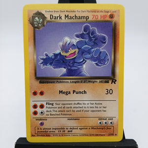 Dark Machamp NON-HOLO 27/82 Team Rocket - Pokemon TCG Single #22548