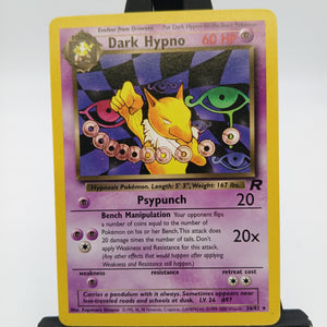 Dark Hypno NON-HOLO 26/82 Team Rocket - Pokemon TCG Single #22551