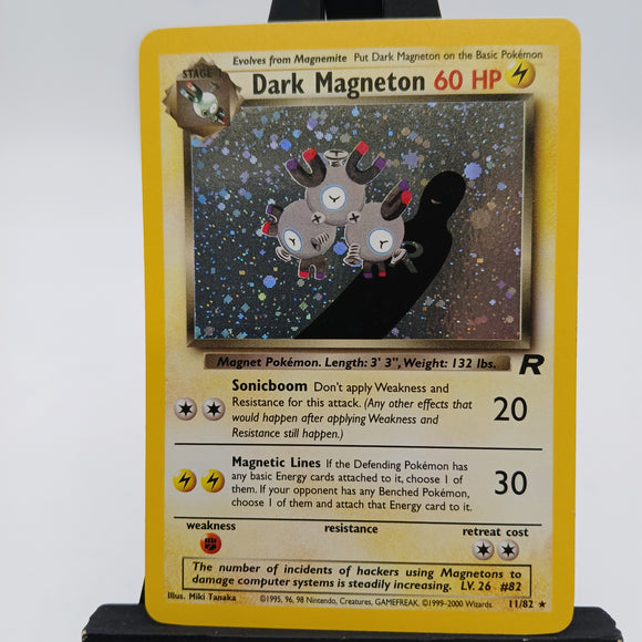 Dark Magneton HOLO 11/82 Team Rocket - Pokemon TCG Single #22542