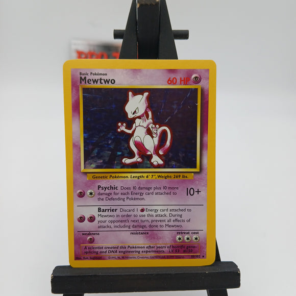 Mewtwo HOLO 10/102 Base Set - Pokemon TCG Single #22462