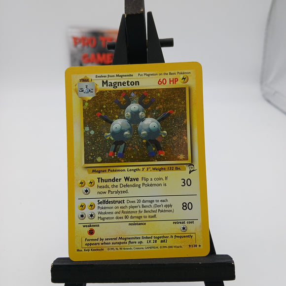 Magneton HOLO 9/130 Base Set 2 - Pokemon TCG Single #22997