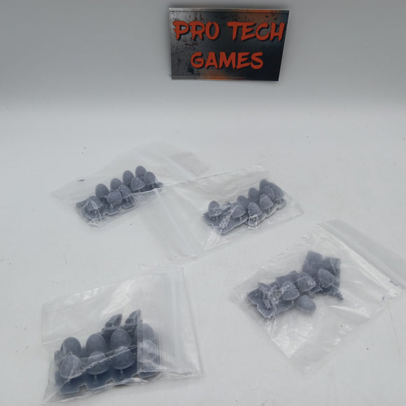 Warhammer 40K: Space Marines: Black Templar Shoulder pads #25513