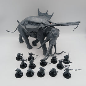 MESBG Lord of the Rings: War Mumak and crew #25522