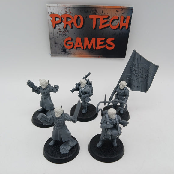 Warhammer 40K: Astra Militarum: Cadian Command Squad #25567