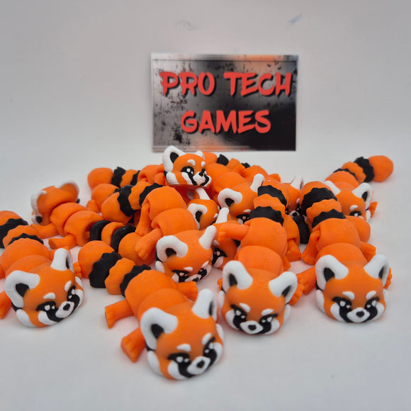 Red Panda - Articulated - Fidget - 3D Printed - Cute - Wiggly