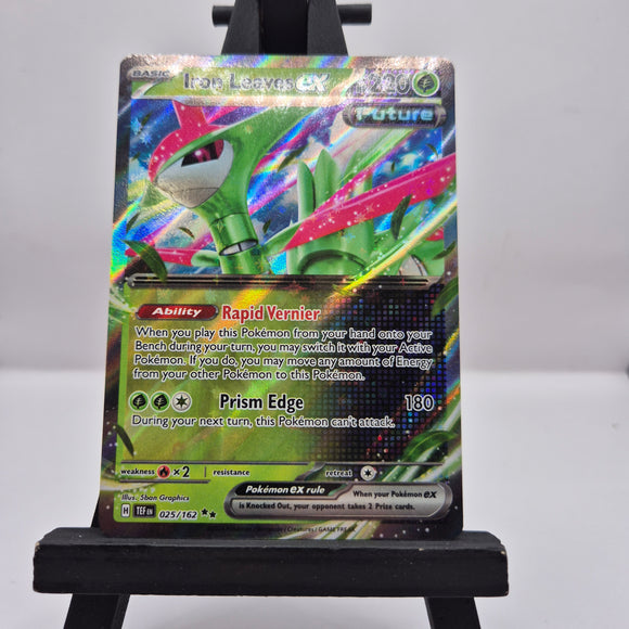 Iron Leaves ex 025/162 - Temporal Forces - Pokemon TCG Single #22408