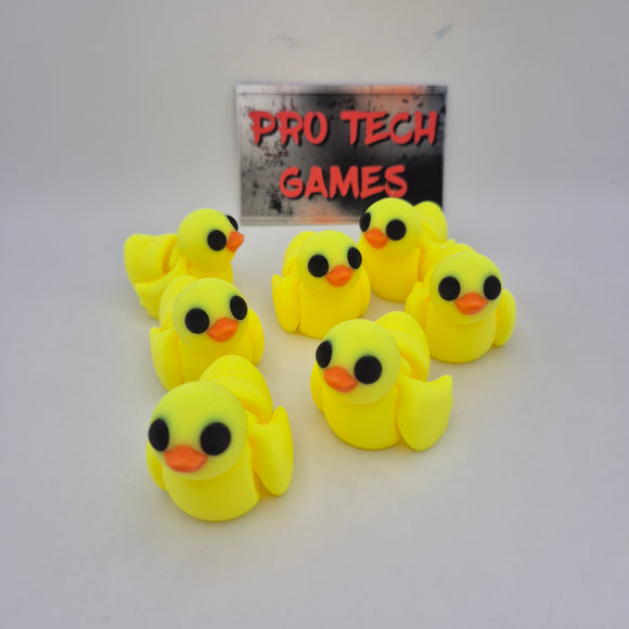 Baby Duck - Articulated - Fidget - 3D Printed - Cute - Wiggly