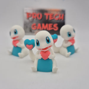 Valentines Charmander - Pokemon - Fidget - 3D Printed - Cute - Figurine