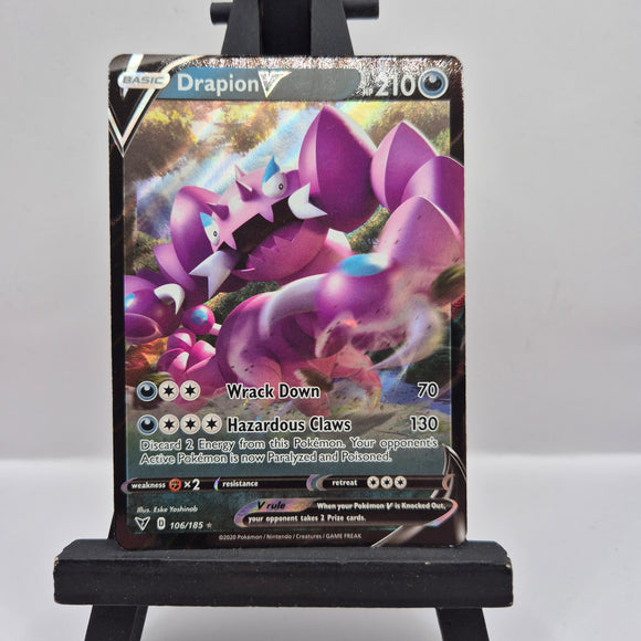 Drapion V 106/185 Vivid VoltagePokemon TCG Single #22701