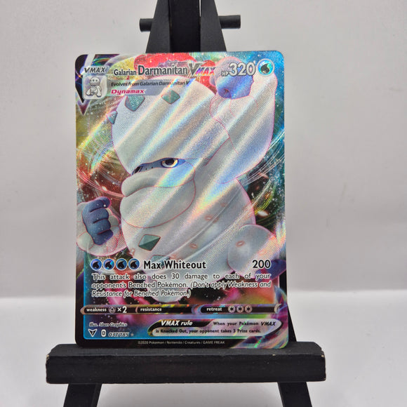 Galarian Darmanitan Vmax 037/185 Vivid VoltagePokemon TCG Single #22706