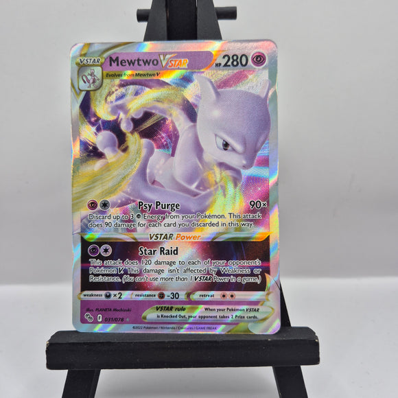 Mewtwo Vstar 031/078 Pokemon Go - Pokemon TCG Single #22867