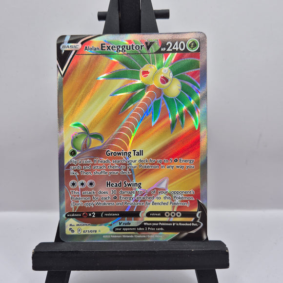 Alolan Exeggutor V 071/078 Pokemon Go - Pokemon TCG Single #22876