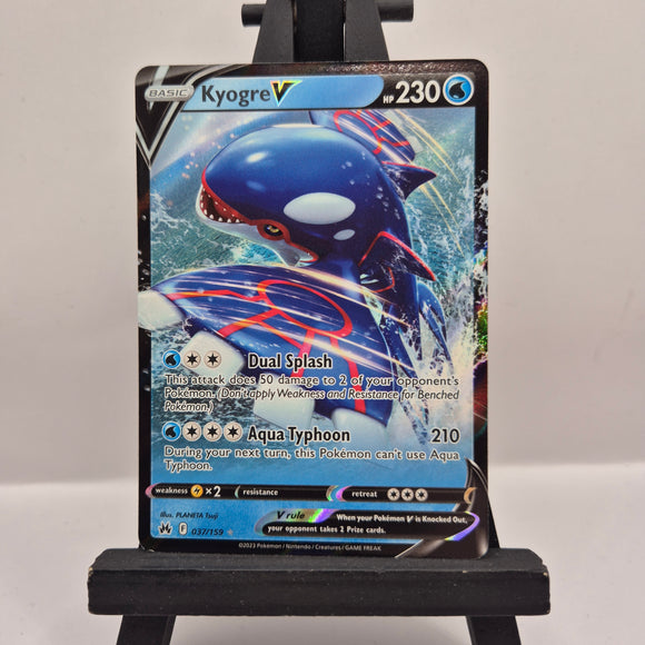 Kyogre V 037/159 Crown Zenith - Pokemon TCG Single #22891